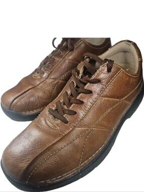 GBX Jason Oxford Leather Men Sz:9.5M Brn 182 01189 Lugs  Chunky 90s Gorp Y2k[7B